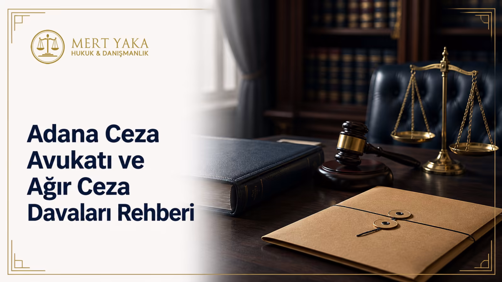 Adana Ceza Avukatı ve Ağır Ceza Davaları Rehberi