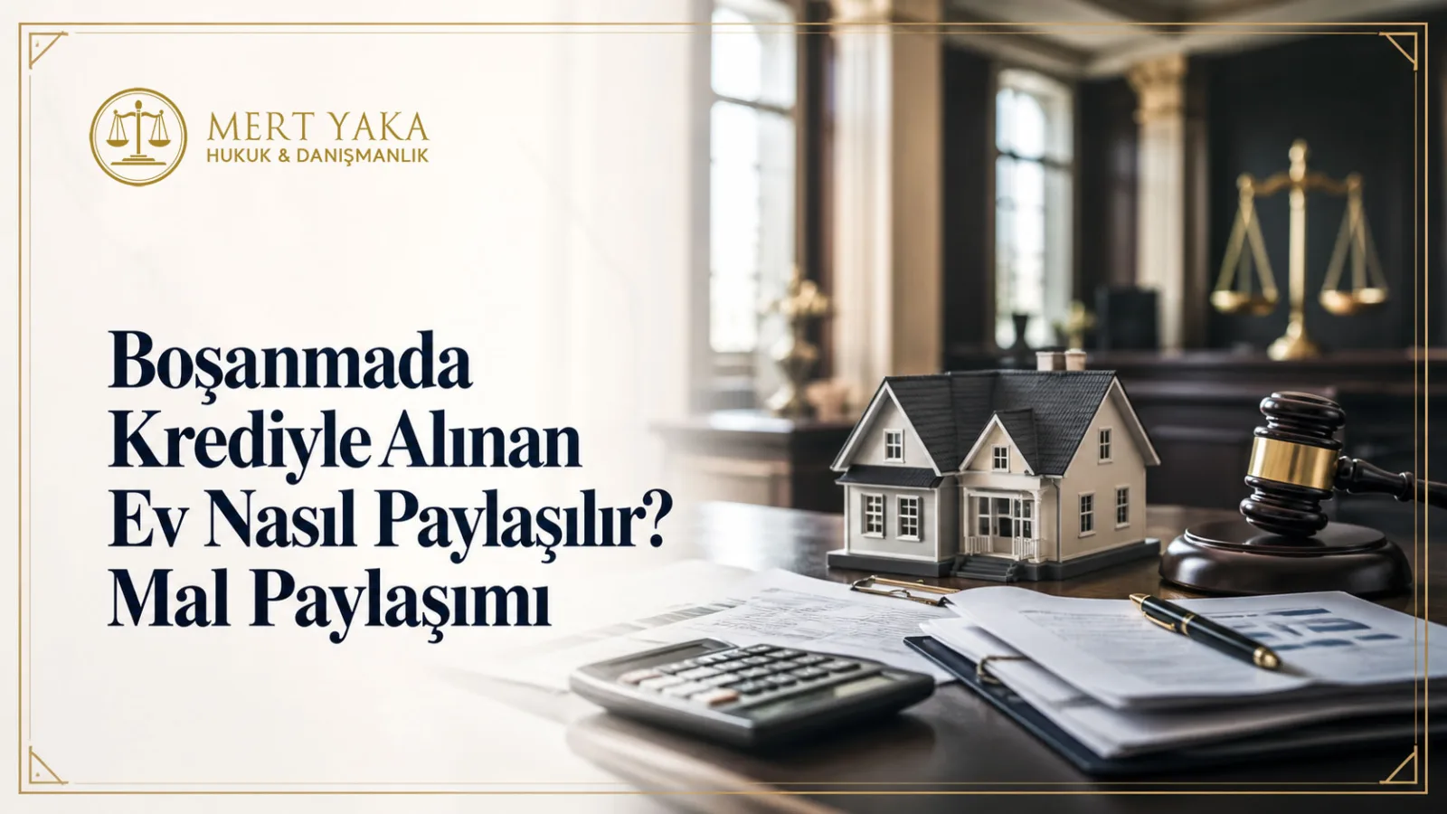 Boşanmada Krediyle Alınan Ev Nasıl Paylaşılır ? Mal Paylaşımı
