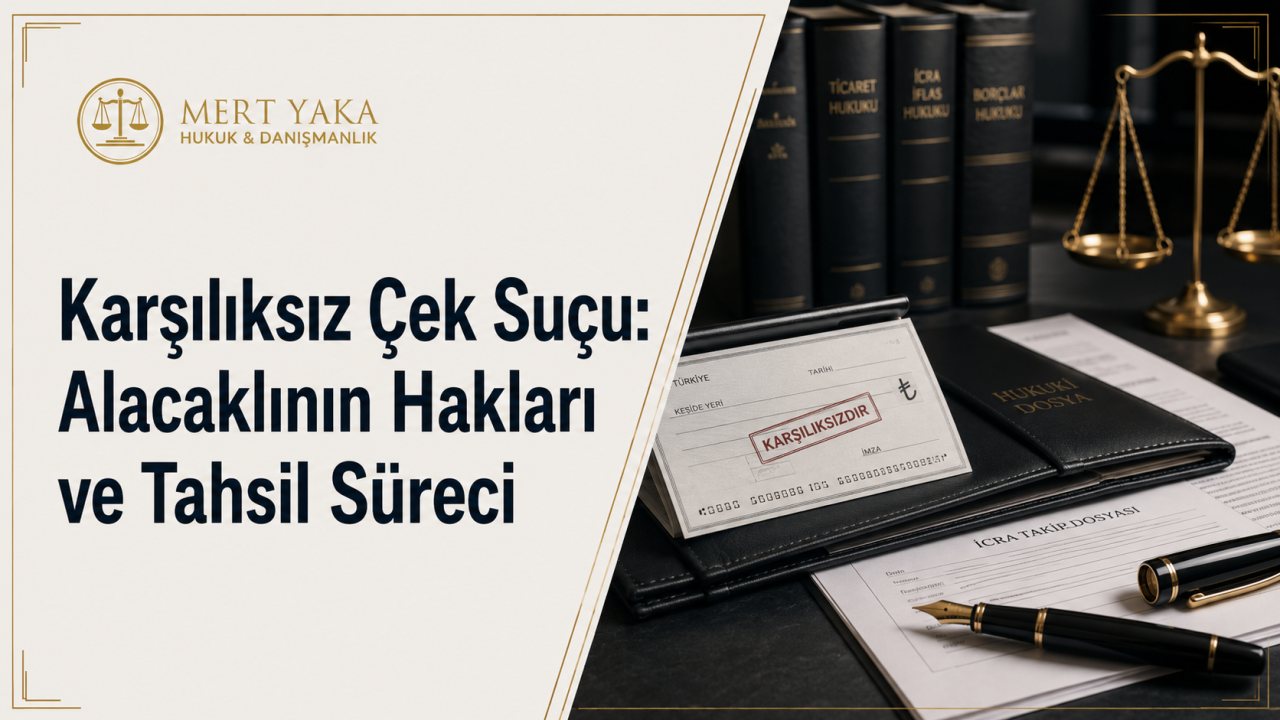 Karşılıksız Çek Suçu: Alacaklının Hakları ve Tahsil Süreci