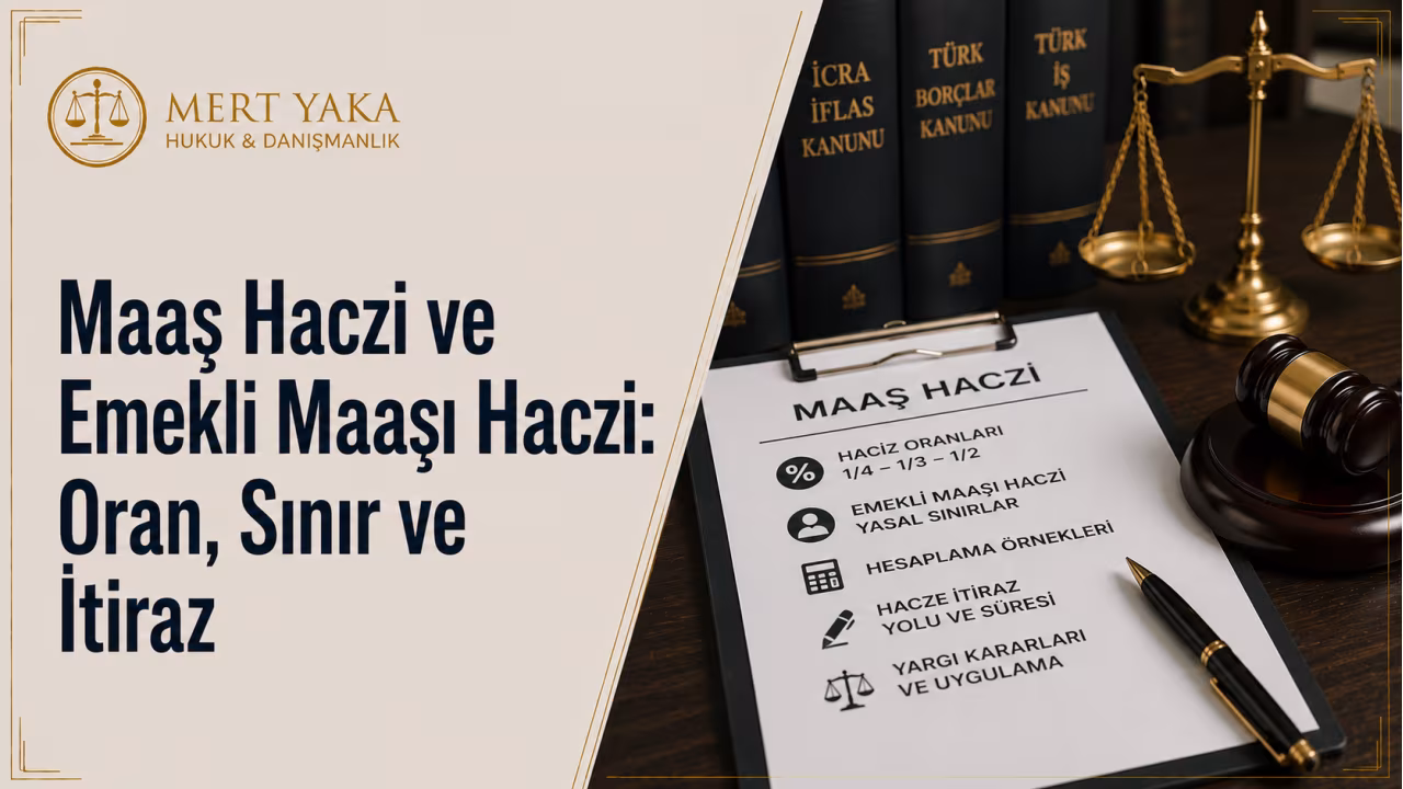 Maaş Haczi ve Emekli Maaşı Haczi: Oran, Sınır ve İtiraz