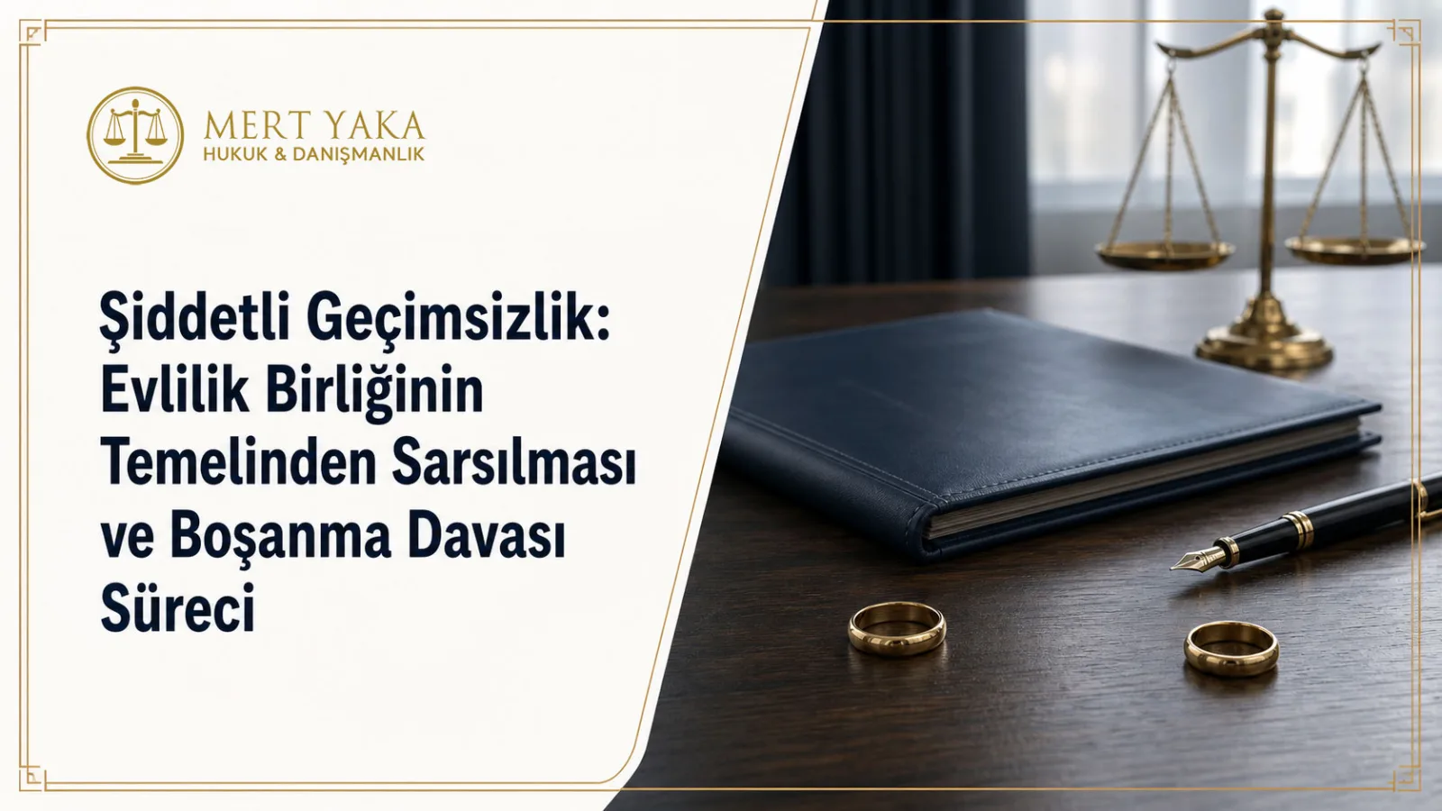Şiddetli Geçimsizlik: Evlilik Birliğinin Temelinden Sarsılması ve Boşanma Davası Süreci