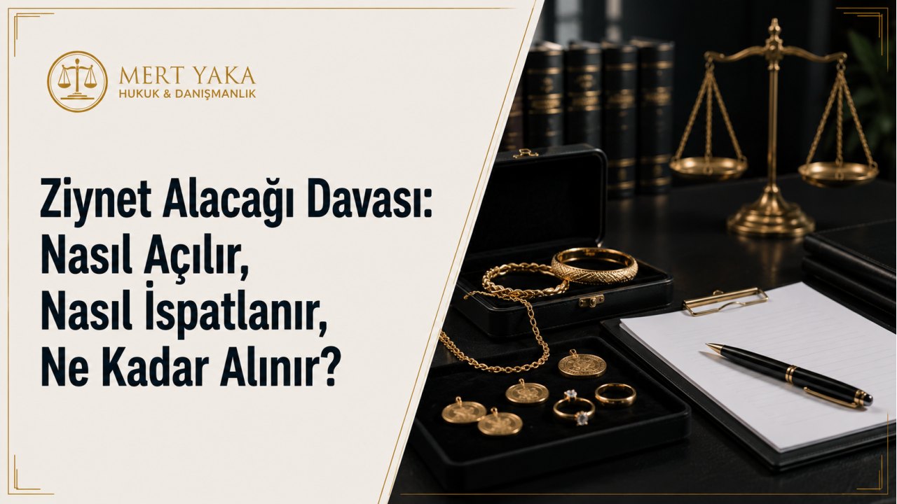 Ziynet Alacağı Davası: Nasıl Açılır, Nasıl İspatlanır, Ne Kadar Alınır?